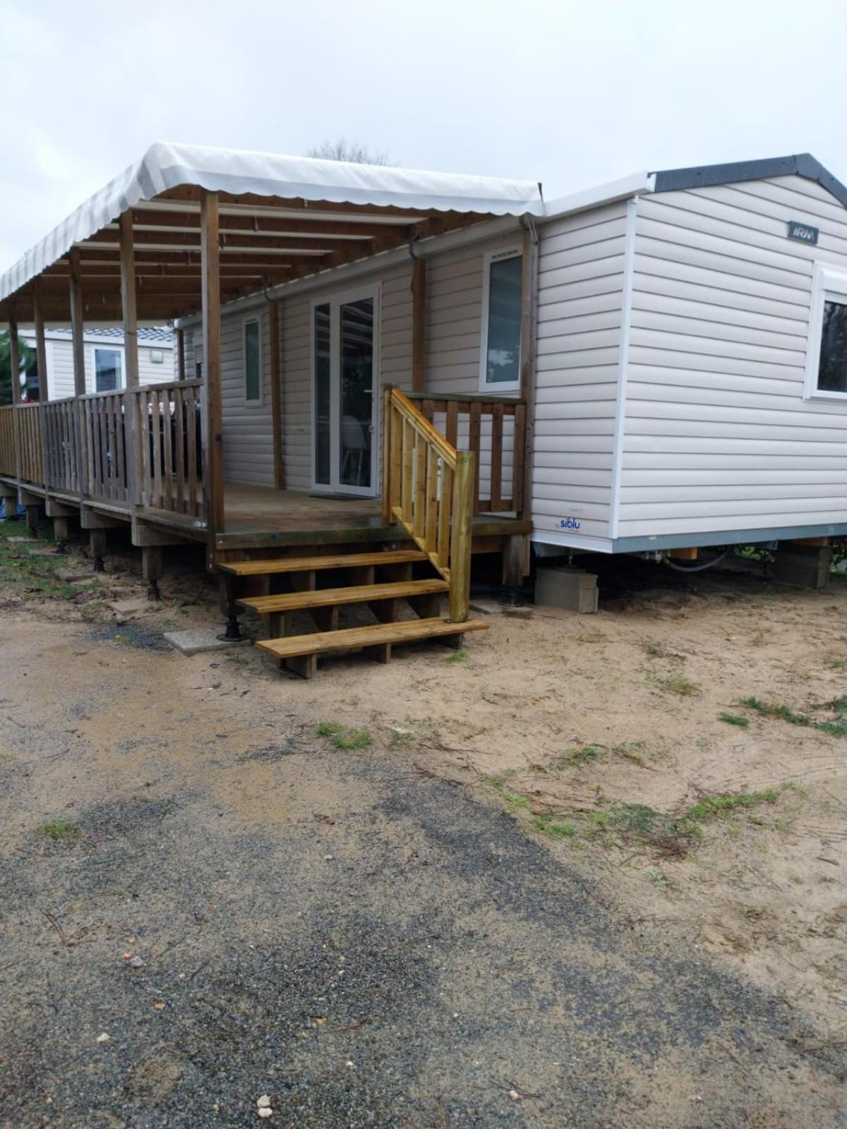 Mobilhome 6-8 Personnes Clim Сен-Жан-де-Мон Экстерьер фото